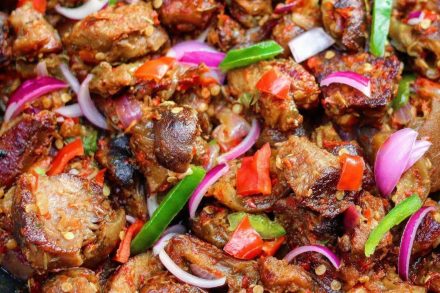 Asun meat delicacy.